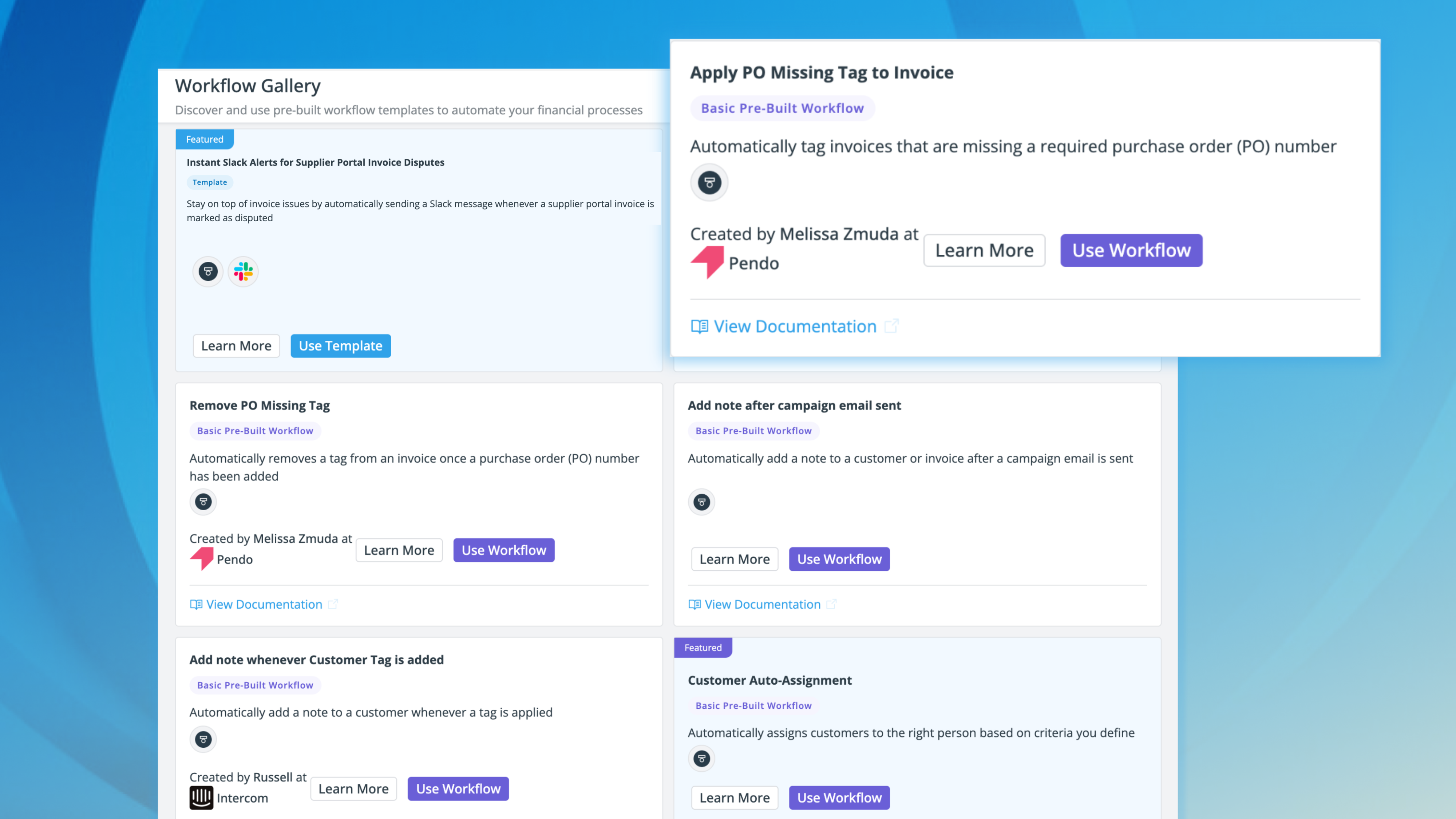 Workflows Email Signatures