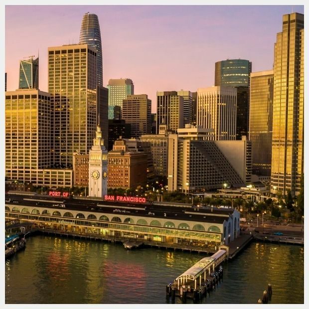 Location white sf dusk